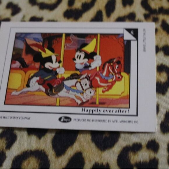 Brave Little Tailor B8 Disney Card - Picture 2 of 2